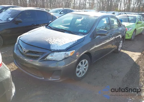 2012 Toyota Corolla L z USA, uszkodzony, nr VIN 2T1BU4EE5CC816320